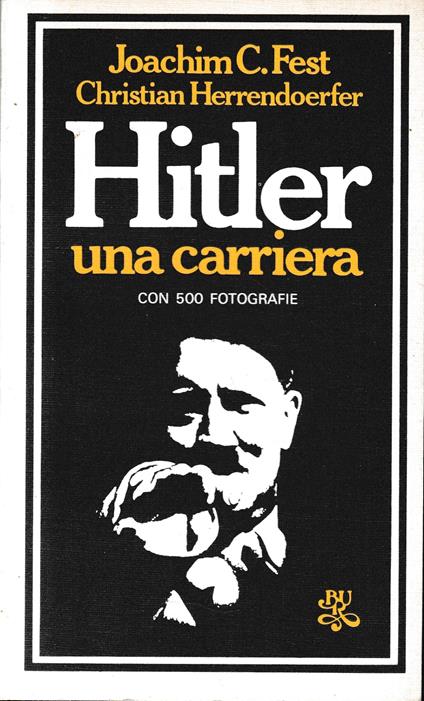 Hitler una carriera - copertina