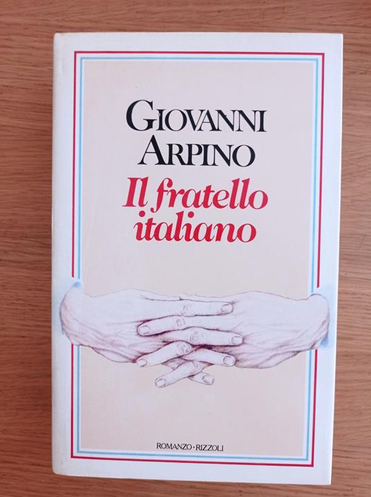 Il fratello italiano - Giovanni Arpino - copertina