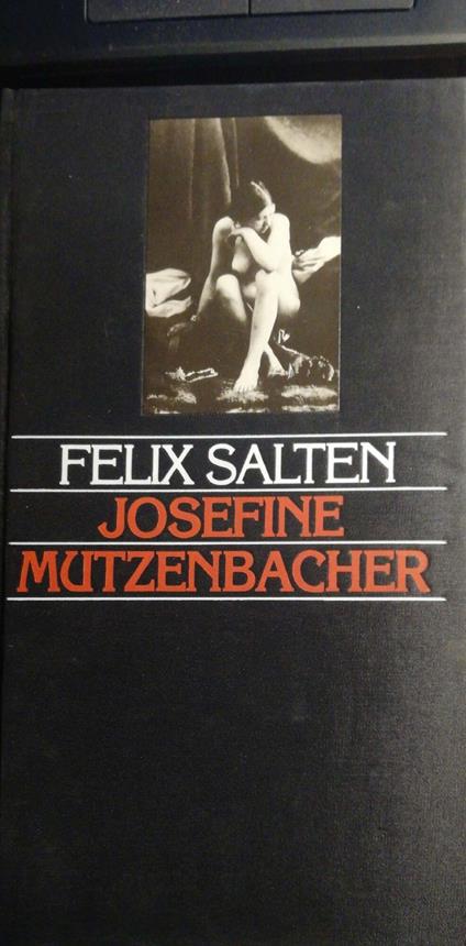 Josefine Mutzenbacher - Felix Salten - copertina