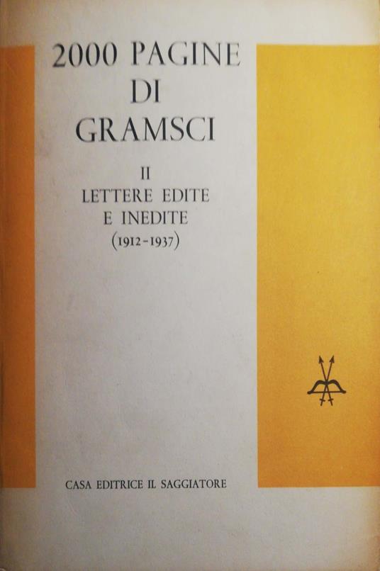 2000 pagine di Gramsci, volume secondo - copertina