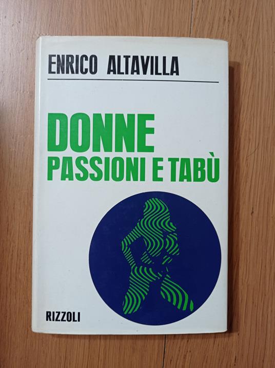 Donne passioni e tabù - Enrico Altavilla - copertina