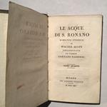 Le acque di S. Ronano tomo IV