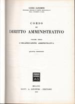 Corso di Diritto Amministrativo, vol. 3°