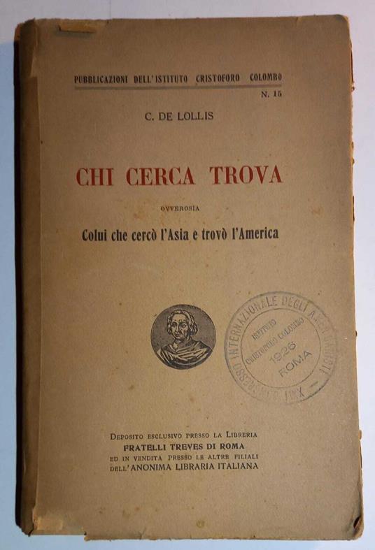 Chi cerca trova - copertina