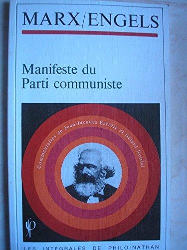 Manifeste du Parti communiste - Mar - copertina