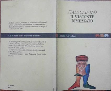 Il visconte dimezzato - Italo Calvino - copertina