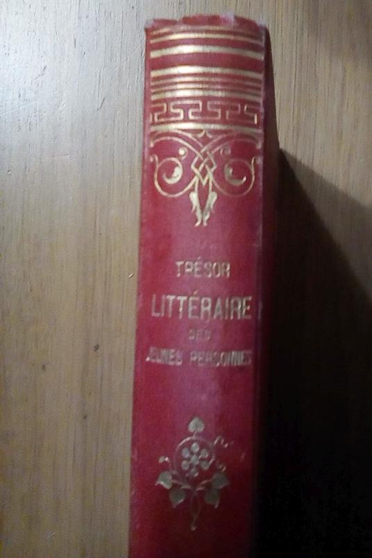 Tresor Litteraire des jeunes personnes - M. J. Duplessy - copertina