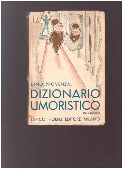 Dizionario Umoristico - Dino Provenzal - copertina