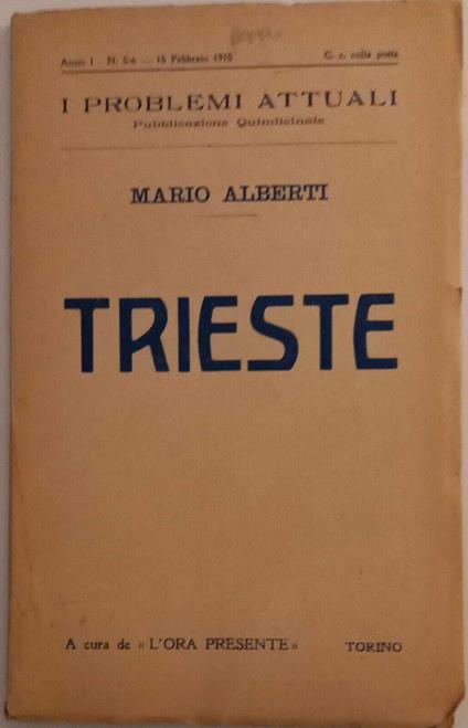 Trieste - Mario Alberti - copertina