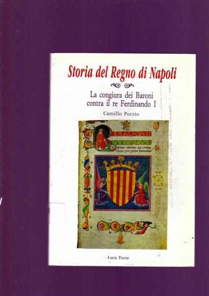 Storia Del Regno Di Napoli - Camillo Porzio - copertina