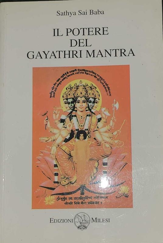 Il potere del Gayathri mantra - Baba Sathya Sai - copertina