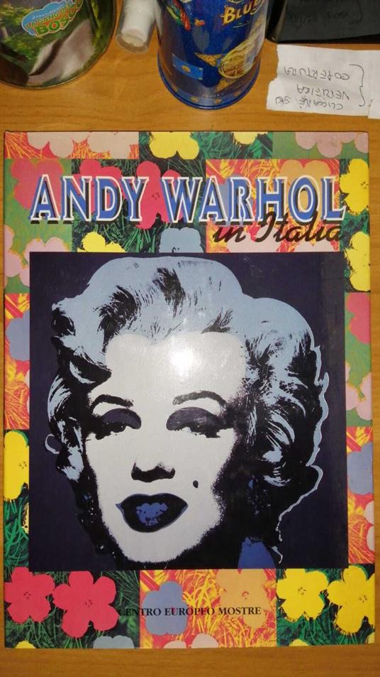 Andy Warhol in Italia, catalogo mostra Castello di Lerici 1995 - copertina