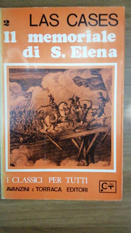 Il memoriale di S. Elena vol. 2° - copertina