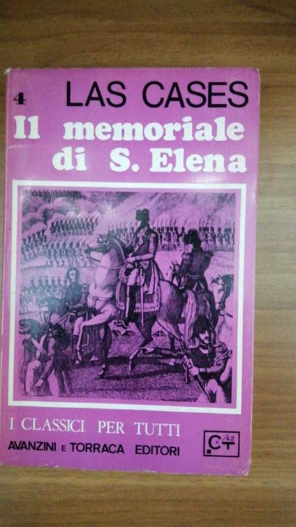 Il memoriale di S. Elena vol. 4° - copertina