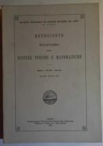 Rendiconto dell'Accademia delle scienze e matematiche