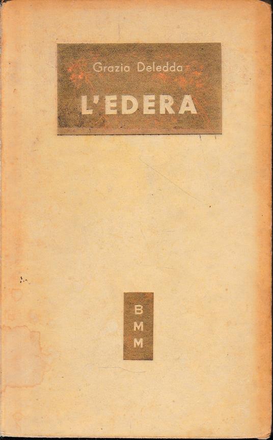 L' edera - Grazia Deledda - copertina