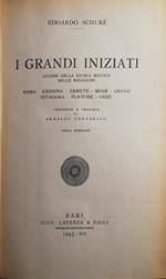 I grandi iniziati, quadri della storia mistica delle religioni