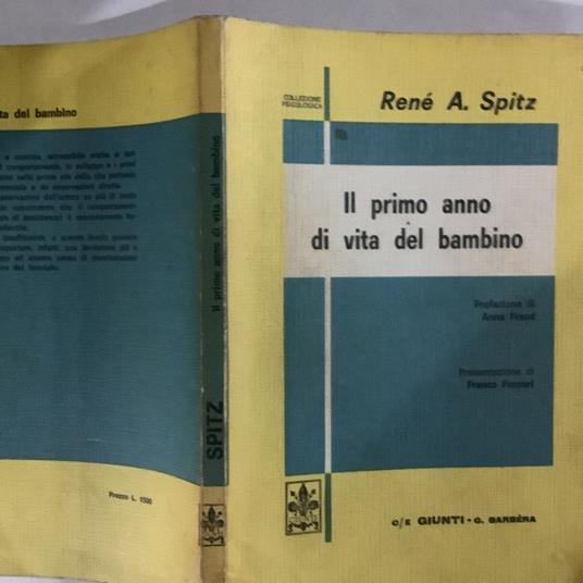 Il primo anno di vita del bambino - René A. Spitz - copertina