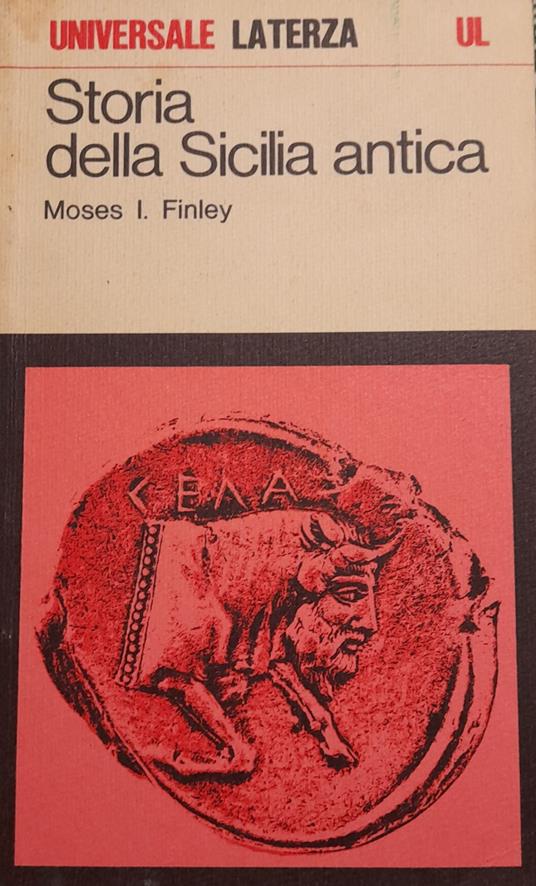 Storia della Sicilia antica - Moses I. Finley - copertina