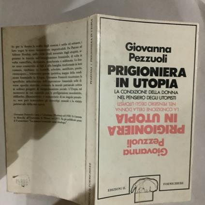 Prigioniera in utopia - Giovanna Pezzuoli - copertina