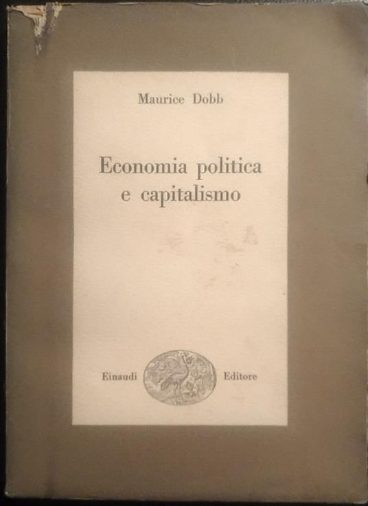 Economia politica e capitalismo - Maurice Dobb - copertina