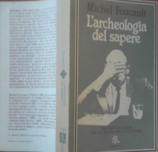 L' archeologia del sapere - Michel Foucault - copertina