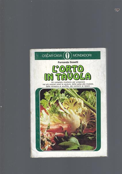 Orto In Tavola - Fernanda Gosetti - copertina