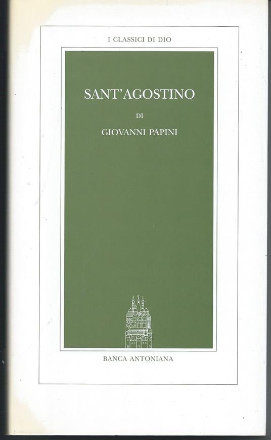 Sant'Agostino - Giovanni Papini - copertina