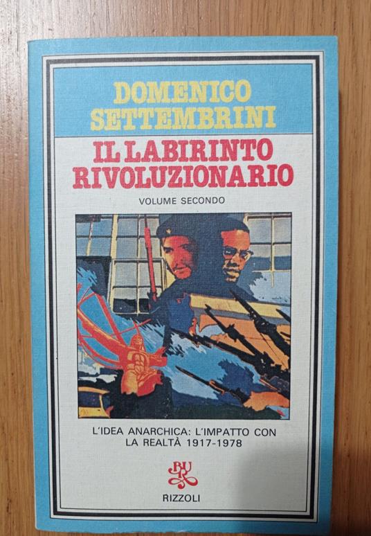 Il labirinto rivoluzionario Vol. 2 - Domenico Settembrini - copertina
