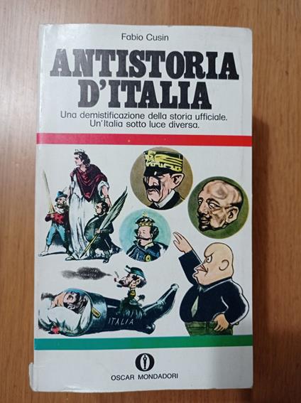 Antistoria d'Italia - Fabio Cusin - copertina