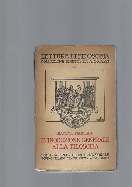 Introduzione Generale Alla Filosofia - Giacomo Martina - copertina