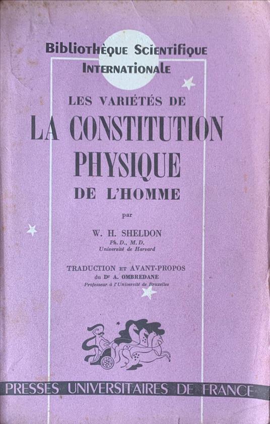 Les variétés de la constitution physique de l'homme - copertina
