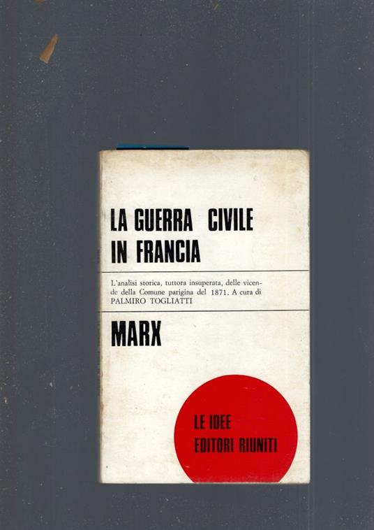 Guerra Civile In Francia - Mar - copertina