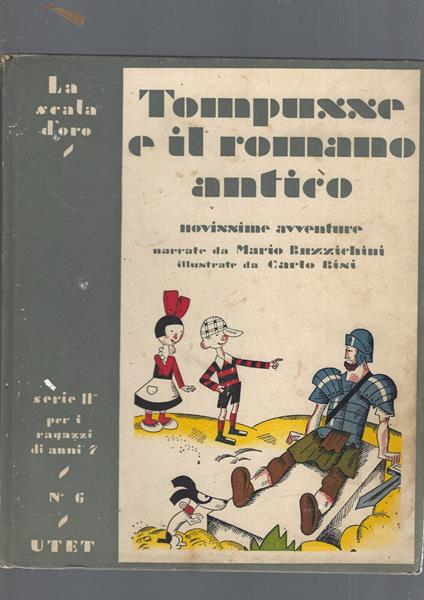 Tompusse E Il Romano Antico - Mario Buzzichini - copertina