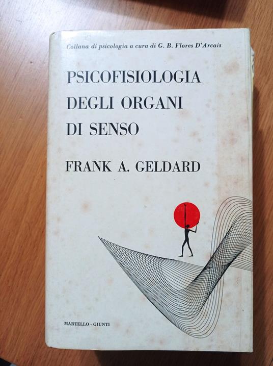 Psicofisiologia degli organi di senso - copertina