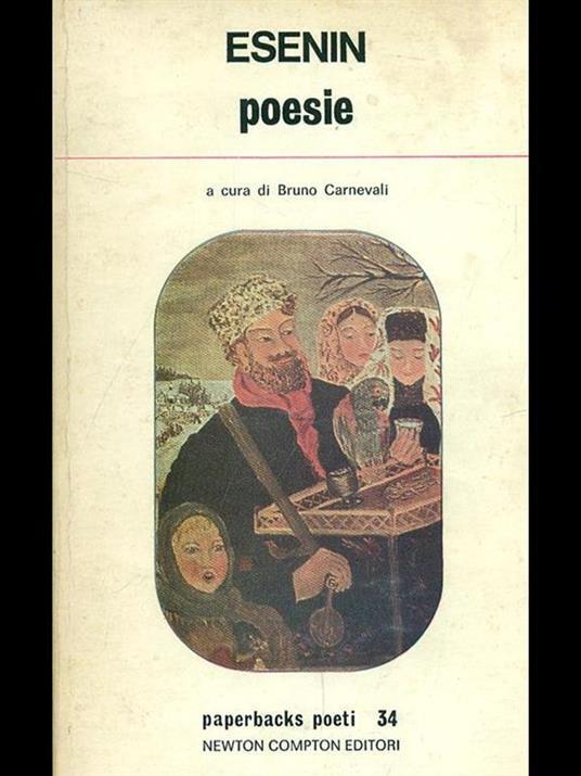 Poesie - Sergej Esenin - copertina