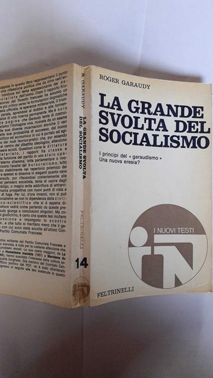 La grande svolta del socialismo - Roger Garaudy - copertina