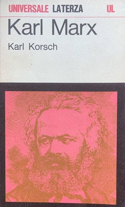 Karl Marx - Karl Korsch - copertina