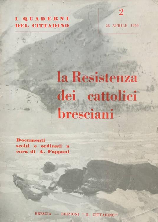 La resistenza dei cattolici bresciani - copertina