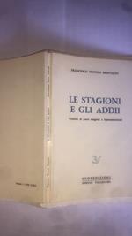 Le stagioni e gli addii. Versioni di poeti spagnoli e ispanoamericani