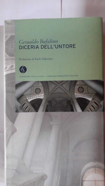 Diceria dell'untore - Gesualdo Bufalino - copertina