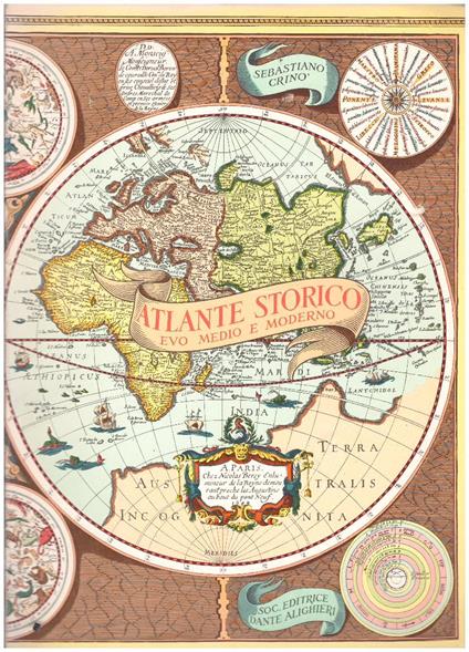 ATLANTE STORICO EVO MEDIO E MODERNO Con testo esplicativo - Sebastiano Crinò - copertina