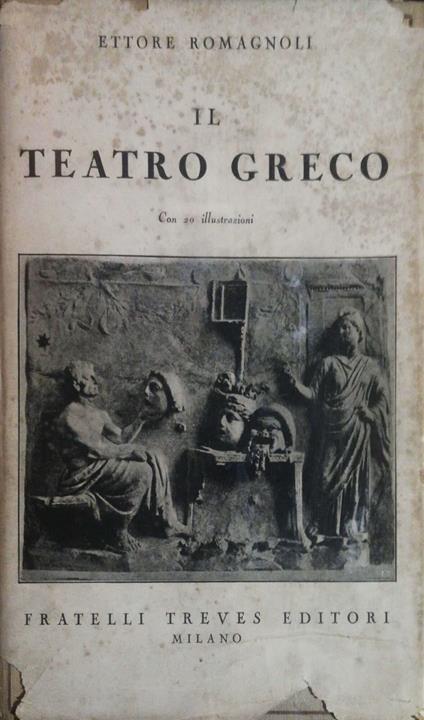 Il teatro greco - Ettore Romagnoli - copertina