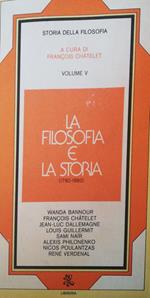 La filosofia e la storia