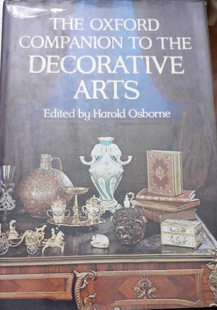 The Oxford Companion to the Decorative Arts - copertina