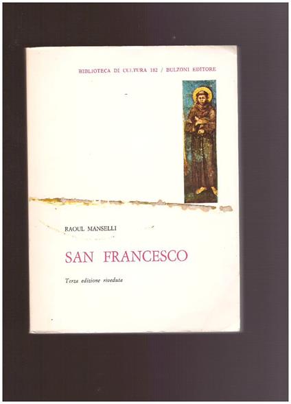 San Francesco - Raoul Manselli - copertina