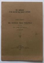 Discorso del Deputato N. Toscanelli camera dei Deputati 10 giugno 1913