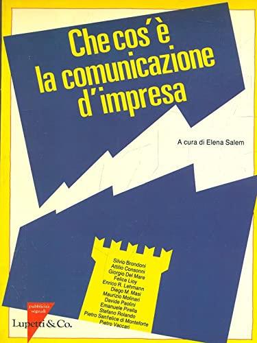 Che cos'è la comunicazione d'impresa - copertina