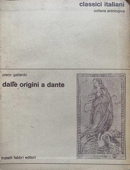 Dalle origini a Dante - Piero Gallardo - copertina