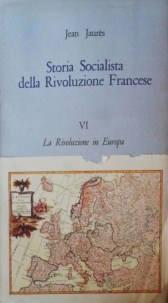 Storia socialista della Rivoluzione Francese - Jean Jaurès - copertina